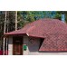Мягкая черепица "Антик", красный, 3м2
