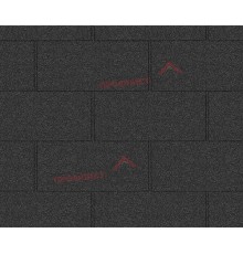 Мягкая черепица Плано XL черныйантрацит 2,3