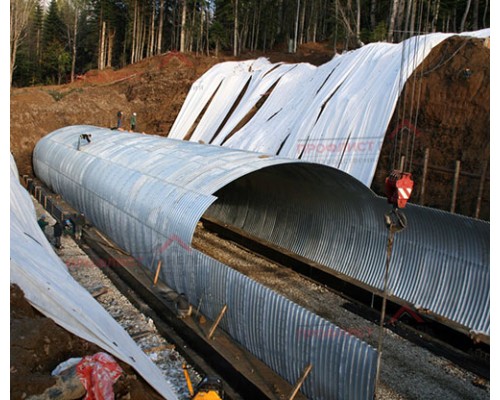 Гофролисты ММ18 D3.5, толщина 6 мм для металлических конструкций