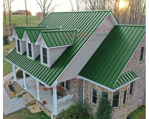 Профнастил НС38х1000-0.7 Полиэстер RAL6002