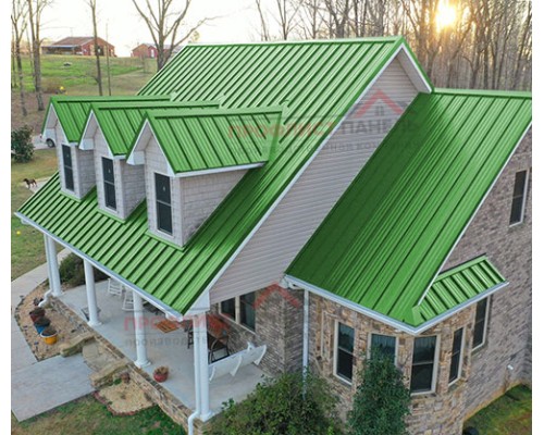 Профнастил НС38х1000-0.5 Norman (Полиэстер) RAL6018