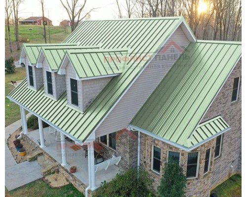 Профнастил НС38х1000-0.5 Norman (Полиэстер) RAL6019