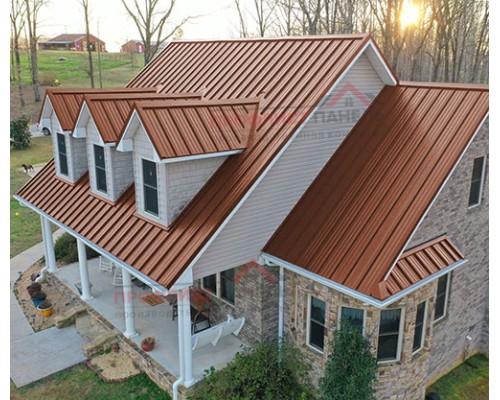 Профнастил НС38х1000-0.5 Viking E RAL8004