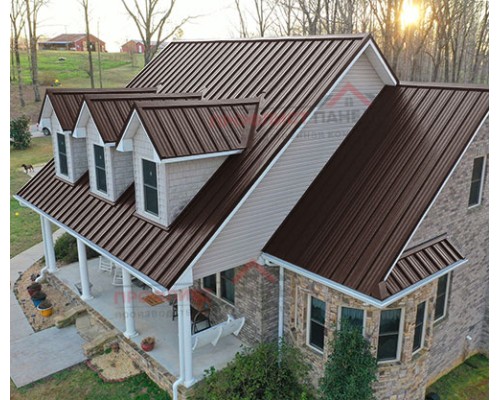 Профнастил НС38х1000-0.5 Viking E RAL8017