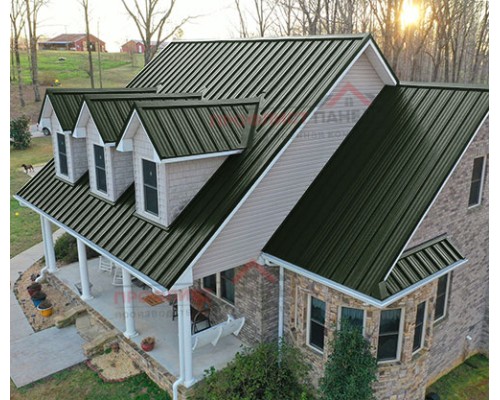 Профнастил НС38х1000-0.45 Viking RAL6007