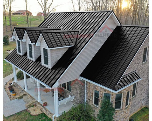 Профнастил НС38х1000-0.45 Viking RAL9005