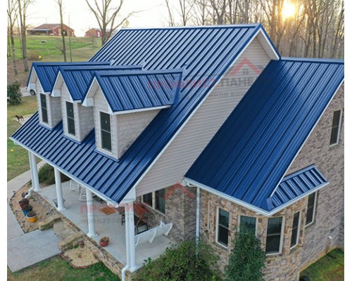 Профнастил НС38х1000-0.5 Norman (Полиэстер) RAL5005