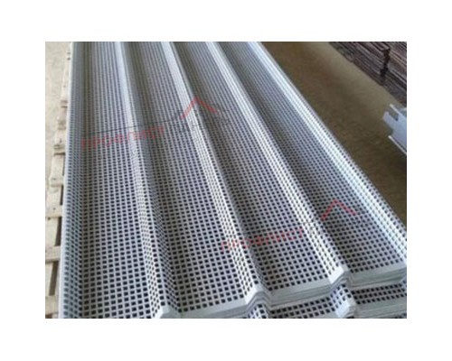 Перфорированный профилированный лист Т6-1179-0,5 Алюцинковый