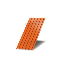 Профнастил С8 с нестандартной шириной 0,60 м толщина 0,45 окрашенный