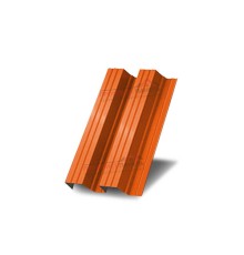 Профнастил Н114 с нестандартной шириной 0,50 м толщина 0,55 окрашенный
