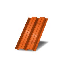 Профнастил Н60 с нестандартной шириной 0,50 м толщина 0,6 окрашенный