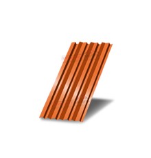 Профнастил С15 с нестандартной шириной 0,60 м толщина 0,55 окрашенный