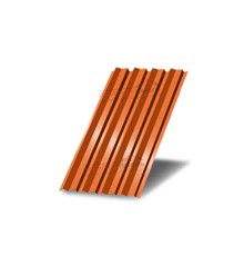 Профнастил С15 с нестандартной шириной 0,70 м толщина 0,55 окрашенный