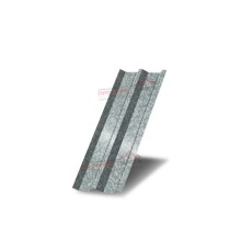 Профнастил С44 с нестандартной шириной 0,40 м толщина 0,35 оцинкованный
