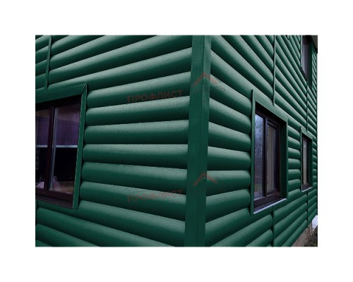 Блок-хаус classic 0,5 Atlas RAL6005 зеленый мох Блок-хаус classic 0,5 Atlas RAL6005 зеленый мох