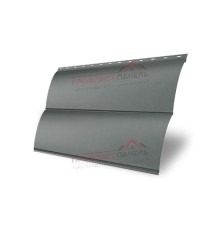 Сталь Блок-хаус 0,390 0,45 PE с пленкой RAL7005 мышино-серый