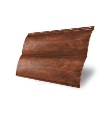 Блок-хаус classic 0,45 Print Twincolor Cherry гофрированный Блок-хаус classic 0,45 Print Twincolor Cherry гофрированный