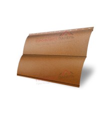Сталь Блок-хаус 0,390 0,5 Quarzit с пленкой Cuprum Steel