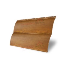 Блок-хаус classic 0,45 Print Twincolor Golden гофрированный