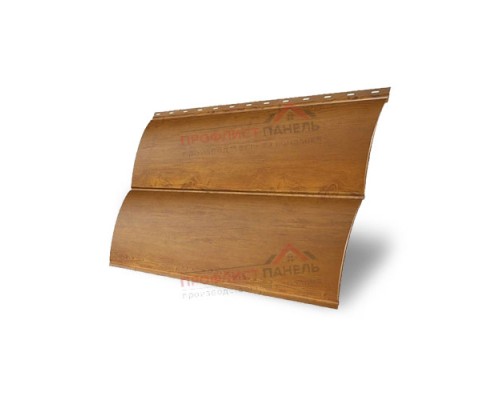 Блок-хаус classic 0,45 Print Twincolor РФ Golden гофрированный Блок-хаус classic 0,45 Print Twincolor РФ Golden гофрированный