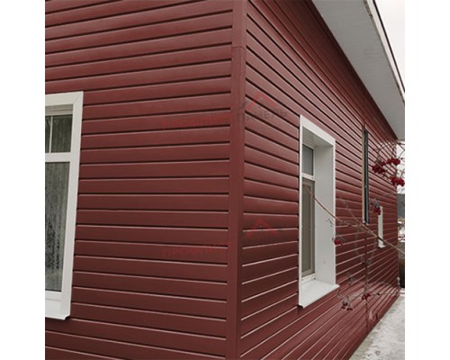 ЭкоБрус 0,345 0,5 Velur20 RAL3009 оксидно-красный