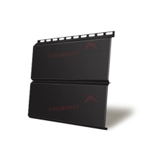 ЭкоБрус 0,345 0,5 Velur20 RAL8022 черно-коричневый