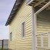 ЭкоБрус 0,345 гофрированный 0,45 PE RAL1014 слоновая кость