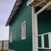 ЭкоБрус 0,345 гофрированный 0,45 PE RAL6005 зеленый мох