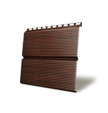 ЭкоБрус 0,345 гофрированный 0,45 Print Twincolor Choco гофрированный
