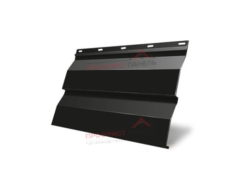 Корабельная Доска 0,265 0,5 Satin RAL9005 черный