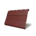 Вертикаль 0,2 prof 0,5 GreenCoat Pu-foil RR29 красный (RAL3009 оксидно-красный)