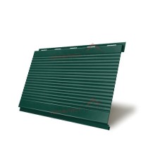 Вертикаль 0,2 gofr 0,5 Velur20 с пленкой RAL6005 зеленый мох
