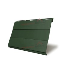 Вертикаль 0,2 prof 0,5 Velur20 с пленкой RAL6020 хромовая зелень