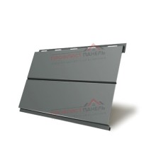Вертикаль 0,2 line 0,45 PE с пленкой RAL7005 мышино-серый Вертикаль 0,2 line 0,45 PE с пленкой RAL7005 мышино-серый