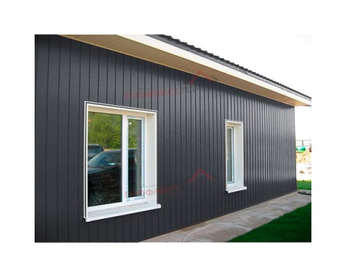 Вертикаль 0,2 classic 0,5 PurLite Мatt с пленкой RAL7024 мокрый асфальт