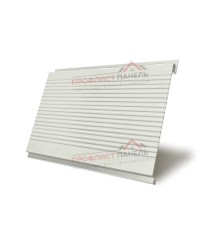Вертикаль 0,2 gofr 0,5 Satin с пленкой RAL9003 сигнальный белый