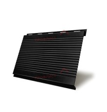 Вертикаль 0,2 gofr 0,5 Velur20 с пленкой RAL9005 черный