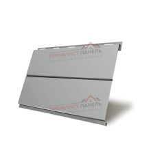 Вертикаль 0,2 line 0,45 PE с пленкой RAL9006 бело-алюминиевый