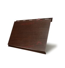 Вертикаль 0,2 classic 0,45 Print Twincolor с пленкой Choco гофрированный