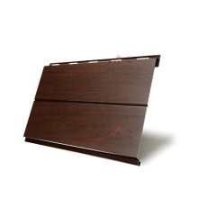 Вертикаль 0,2 line 0,45 Print Twincolor с пленкой Choco гофрированный
