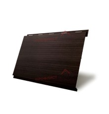 Вертикаль 0,2 classic 0,45 Print Twincolor с пленкой Coffee гофрированный