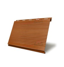 Вертикаль 0,2 gofr 0,5 Quarzit с пленкой Cuprum Steel