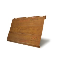 Вертикаль 0,2 prof 0,45 Print Twincolor РФ с пленкой Golden гофрированный Вертикаль 0,2 prof 0,45 Print Twincolor РФ с пленкой Golden гофрированный
