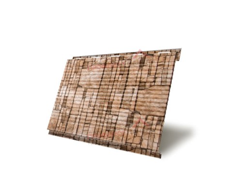 Вертикаль 0,2 gofr 0,45 Print Twincolor с пленкой Sand Stone Вертикаль 0,2 gofr 0,45 Print Twincolor с пленкой Sand Stone