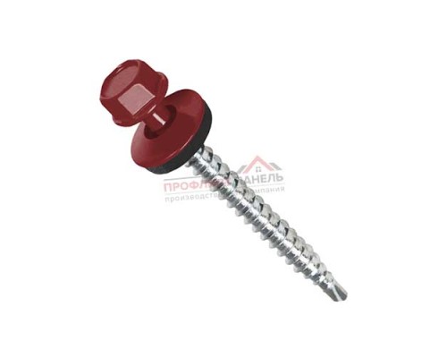 Саморезы 4,8х70 RAL 3011 Саморезы 4,8х70 RAL 3011
