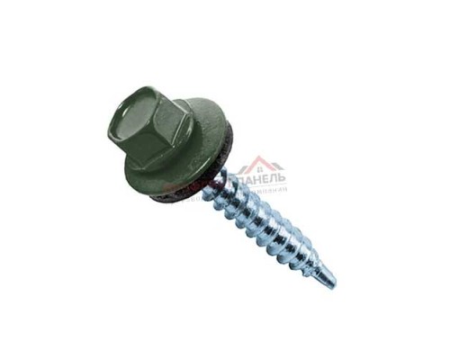 Саморезы 5,5х25 RAL 6020 Саморезы 5,5х25 RAL 6020
