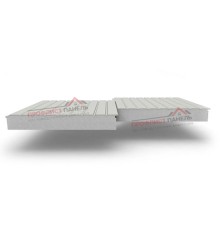 Двухслойные сэндвич-панели из пенополистирола, ширина 1200 мм, толщина 250 мм, 0.5, RAL 7035