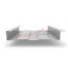 Сэндвич-профиль, высота 100 мм, ширина 595 мм, оцинкованный, 1.0 мм