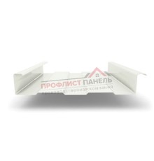 Сэндвич-профиль, высота 100 мм, ширина 1250 мм, RAL 9003, 0.5 мм