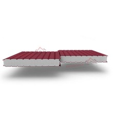 Сэндвич-панель для холодильных камер из пенополистирола, ширина 1200 мм, толщина 50 мм, 0.5/0.5, RAL3011